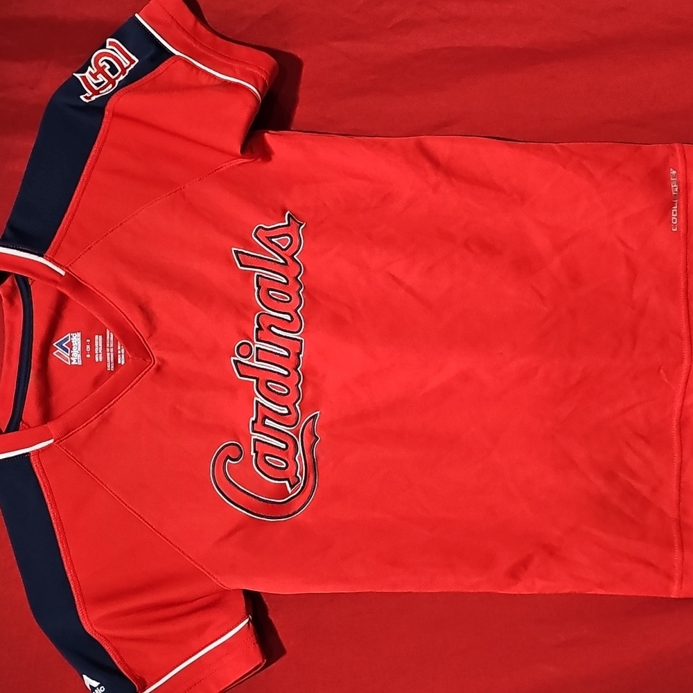 Cardinals Red Kids Short Sleeve Tee
